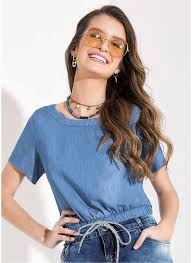 Blusa azul
